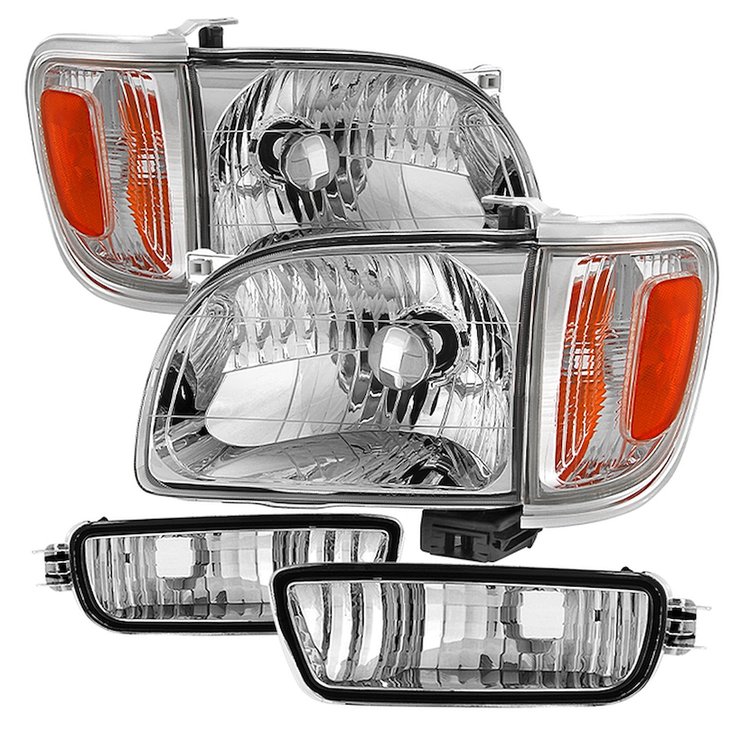 xTune OEM Style Crystal Headlights 2001-2004 Toyota Tacoma
