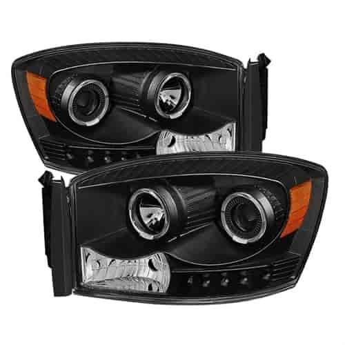 xTune Halo Projector Headlights 2006-2009 Dodge Ram