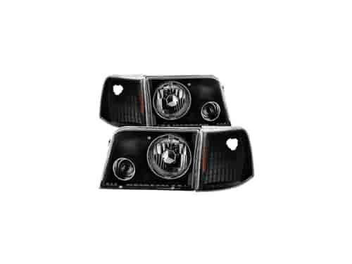 xTune LED Projector Headlights 1993-1997 Ford Ranger