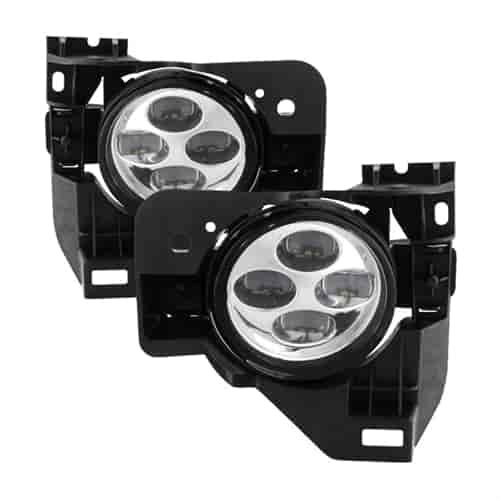 DRL LED Fog Lights w/Switch 2009-2015 for Nissan Maxima