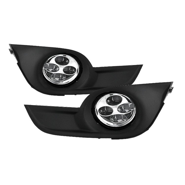 DRL LED Fog Lights w/Switch 2013-2015 for Nissan Altima