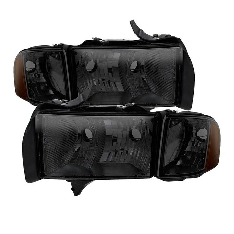 xTune OEM Style Crystal Headlights 1999-2002 Dodge Ram