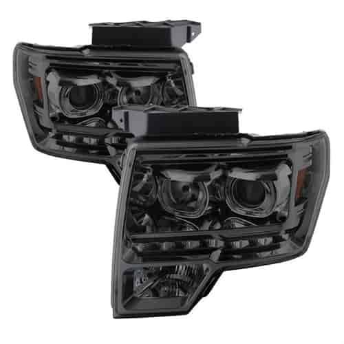 xTune Halo LED Projector Headlights 2009-2014 Ford F150
