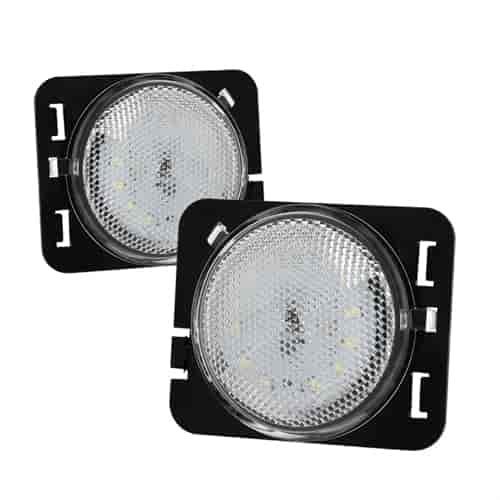 xTune LED Fog Lights w/Switch 2007-2015 for Jeep Wrangler