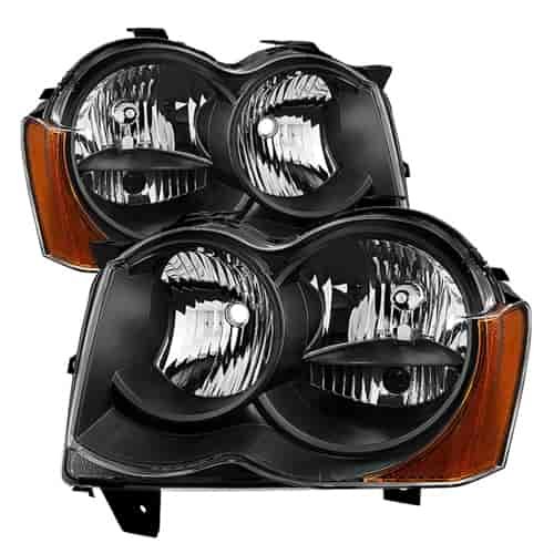 xTune OEM Style Crystal Headlights 2008-2010 Jeep Grand Cherokee