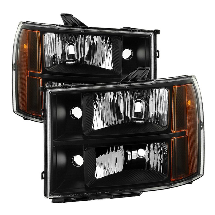xTune Crystal Headlights 2007-2013 GMC Sierra