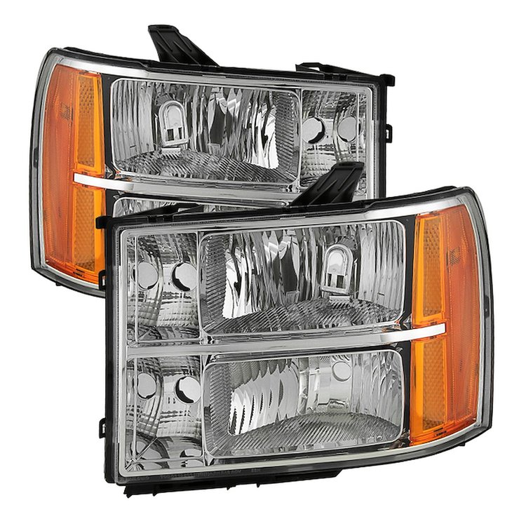 xTune Crystal Headlights 2007-2013 GMC Sierra