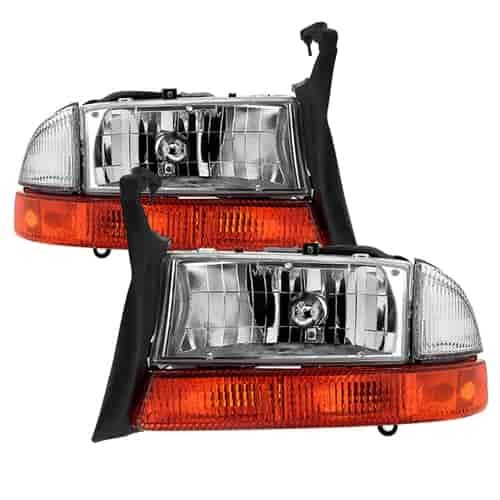 xTune OEM Style Crystal Headlights 1997-2004 Dodge Dakota
