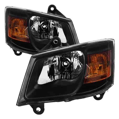 xTune OEM Style Crystal Headlights 2008-2010 Dodge Grand Caravan