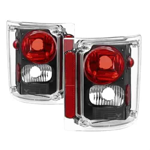 xTune Euro Tail Lights 1973-1991 Chevy Suburban/Blazer
