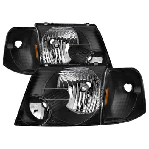 xTune OEM Style Crystal Headlights 2002-2005 Ford Explorer 4 Door
