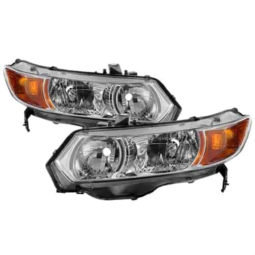 xTune OEM Style Crystal Headlights 2006-2011 Honda Civic