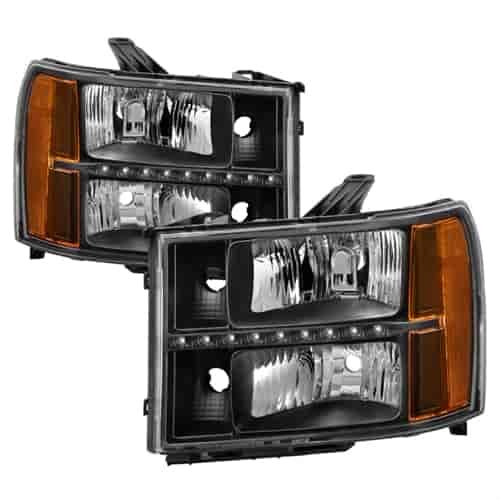 xTune Crystal Headlights 2007-2013 GMC Sierra