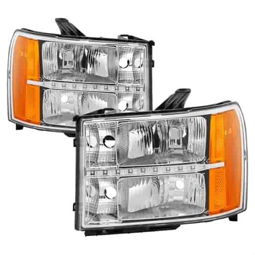 xTune Crystal Headlights 2007-2013 GMC Sierra