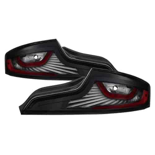 xTune Light Tube LED Tail Lights 2003-2005 for Infiniti G35 Coupe