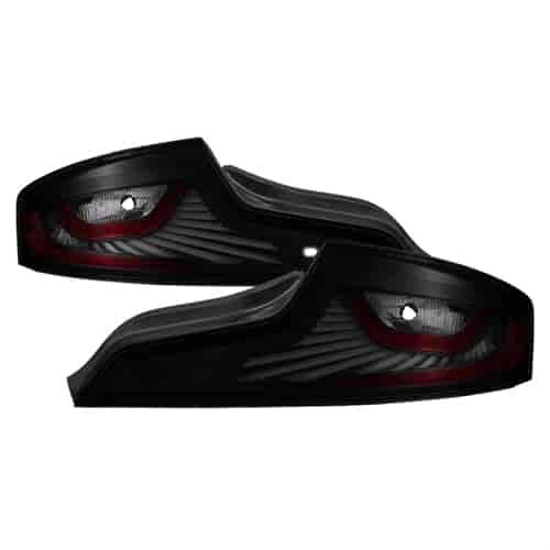 xTune Light Tube LED Tail Lights 2006-2007 for Infiniti G35 Coupe