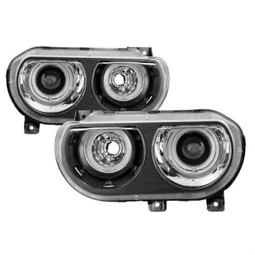 xTune CCFL Halo Projector Headlights 2008-2014 Dodge Challenger