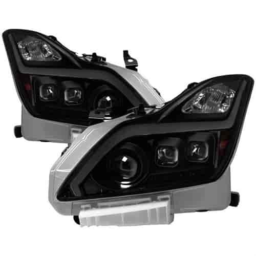 xTune Light Bar DRL Projector Headlights 2008-2015 Infiniti G37/G37X