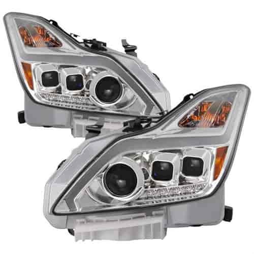 xTune Light Bar DRL Projector Headlights 2008-2015 Infiniti G37/G37X