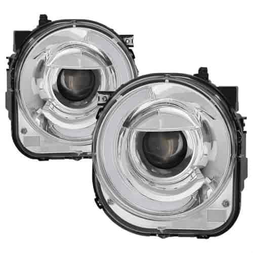 xTune Light Bar DRL Projector Headlights 2015-2017 Jeep Renegade