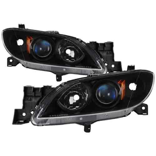 xTune OEM Style Crystal Headlights 2004-2009 Mazda 3 Sedan