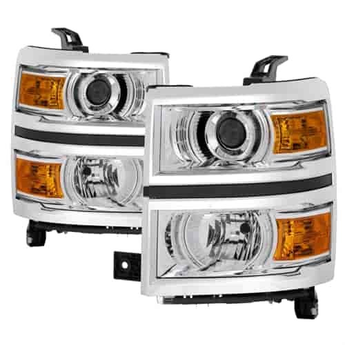 xTune OEM Style Crystal Headlights 2014-2015 Chevy Silverado