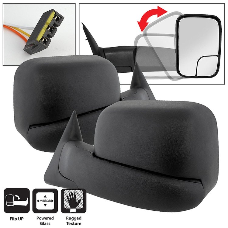 xTune Replacement Door Mirror 1994-1997 Dodge Ram