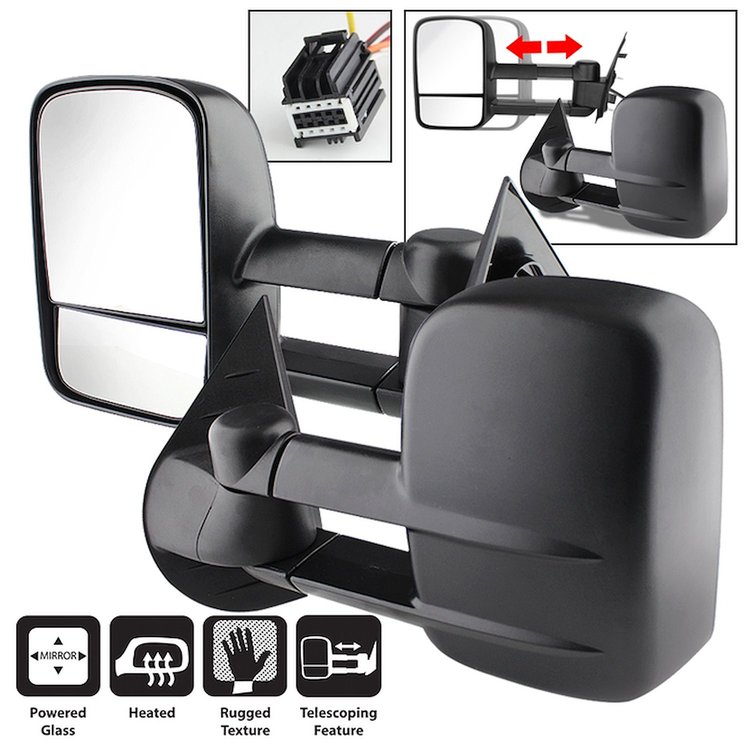xTune Replacement Door Mirror 2007-2012 Chevy Silverado