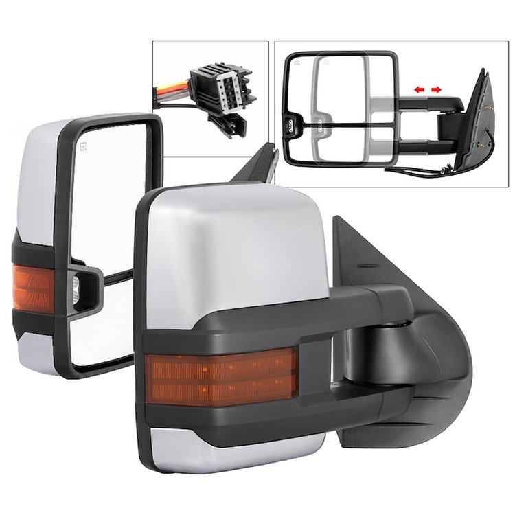 xTune Replacement Door Mirror 2007-2013 Chevy Silverado