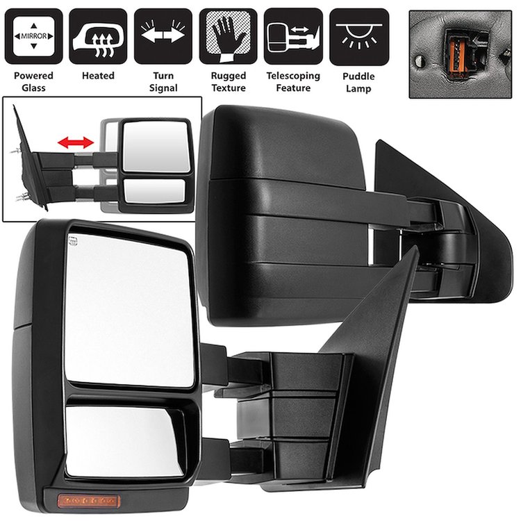 xTune Replacement Door Mirror 2007-2014 Ford F150