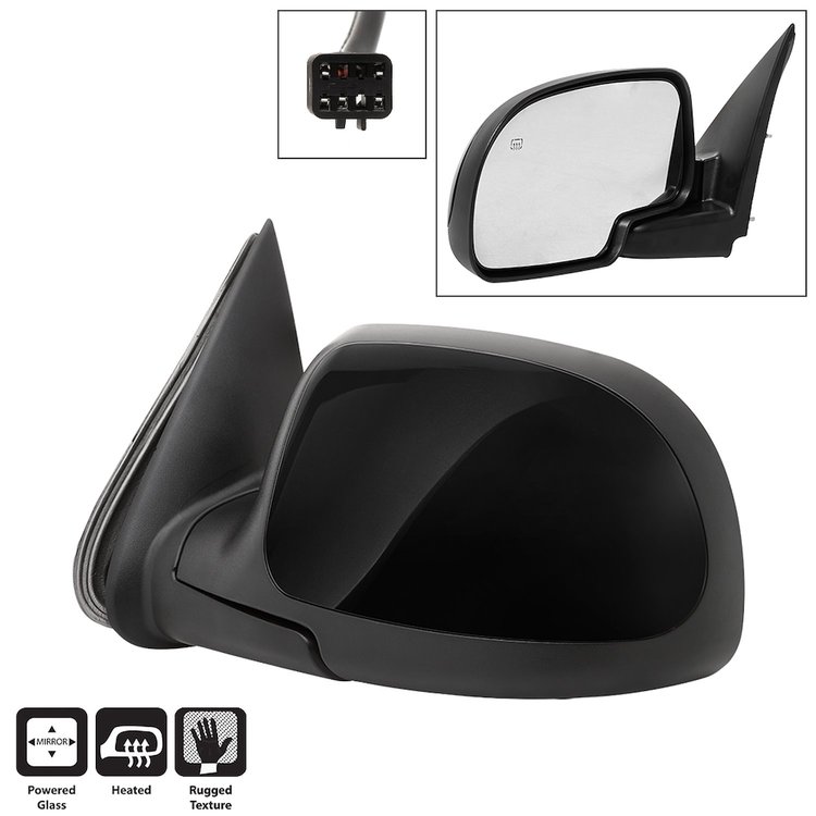 xTune Replacement Door Mirror 1999-2002 Chevy Silverado