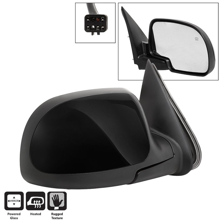 xTune Replacement Door Mirror 1999-2002 Chevy Silverado