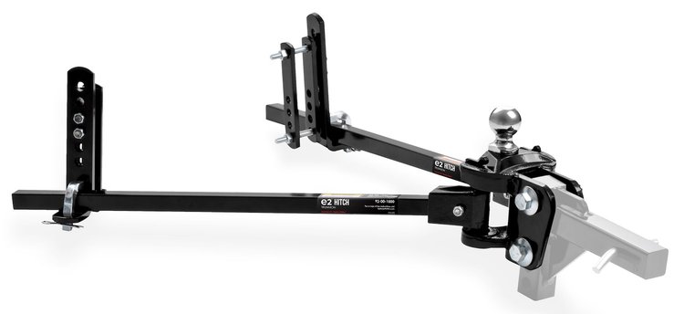 92-00-1033 e2 10K Trunnion WD Hitch With Built-In Sway Control [No-Shank Model]