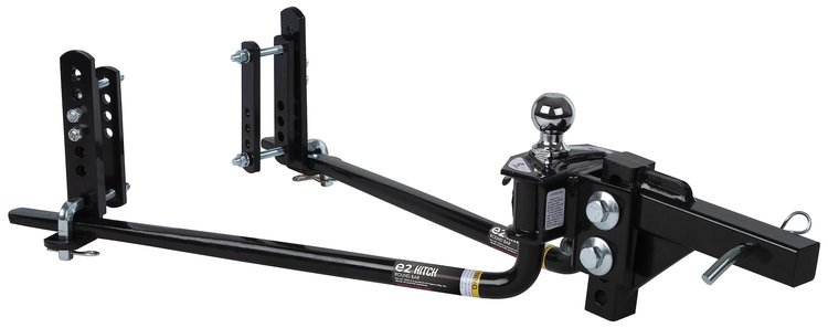 94-00-0800 e2 8K Round-Bar Weight Distributing Hitch With Built-In Sway Control