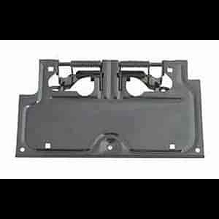 License Plate Bracket Black Powdercoated