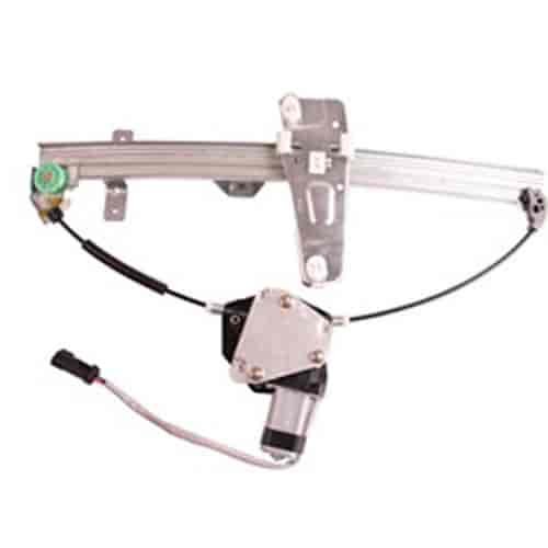 This power window regulator from Omix-ADA fits the left rear door on 99-00 Jeep Grand Cherokee.
