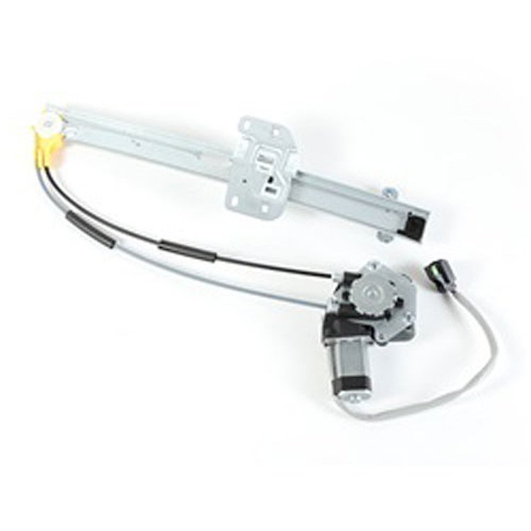 This left front power window regulator from Omix-ADA fits 97-01 Jeep Cherokees.