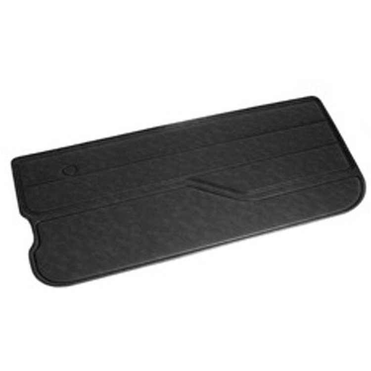 This black vinyl door panel from Omix-ADA fits the right door on 82-86 Jeep CJ7 and CJ8 as well as 8
