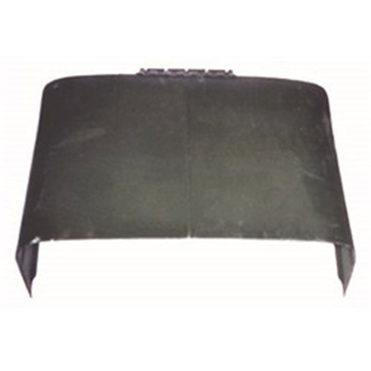 Steel replacement hood from Omix-ADA, Fits 53-68 Willys CJ3B.