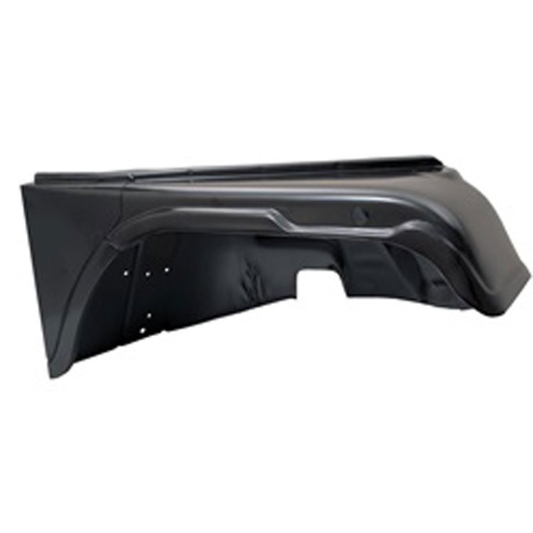 Replacement front fender from Omix-ADA, Fits right side of 69-71 Jeep CJ5 and CJ6 with a side marker indent.