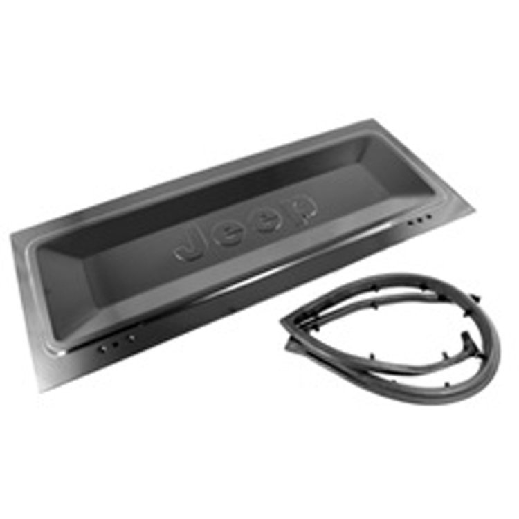 Replacement tailgate and tailgate seal from Omix-ADA, Fits 76-86 Jeep CJ7 and CJ8