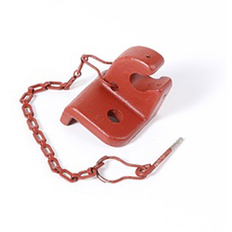 This right front seat hinge pivot with chain from Omix-ADA fits Willys M170 and M38-A1 models