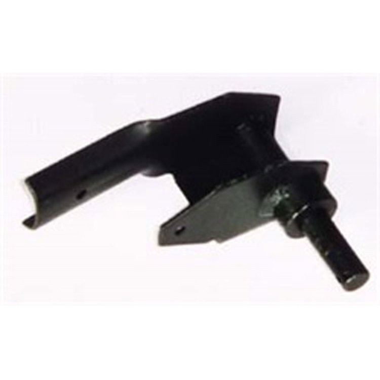 Replacement shock mount bracket from Omix-ADA, Fits right side on rear axle of 41-45 Willys MB.
