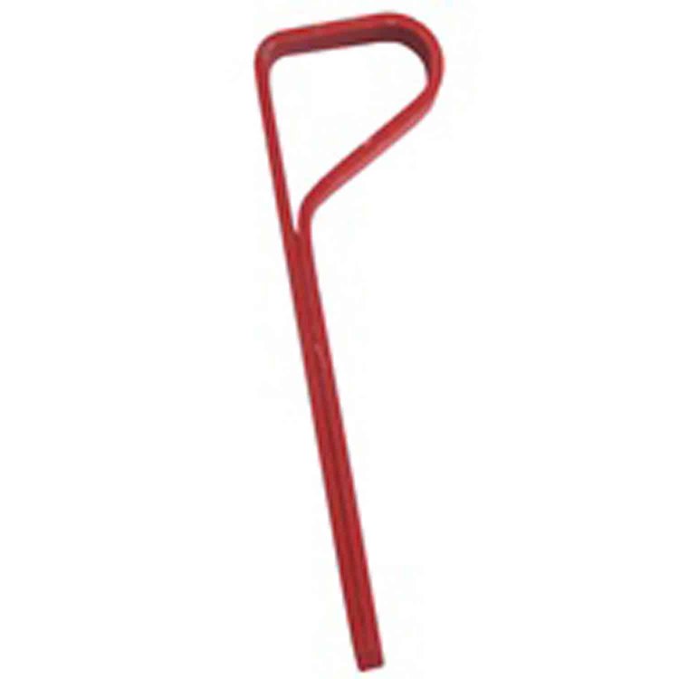 This reproduction landing leg support from Omix-ADA fits Willys MBT trailers.