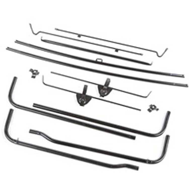 This top bow set from Omix-ADA fits 45-49 Willys CJ-2As.