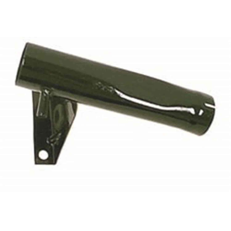 This crossover tube and bracket from Omix-ADA fits 46-49 Willys CJ2A 49-53 CJ3A and 50-52 M38s with