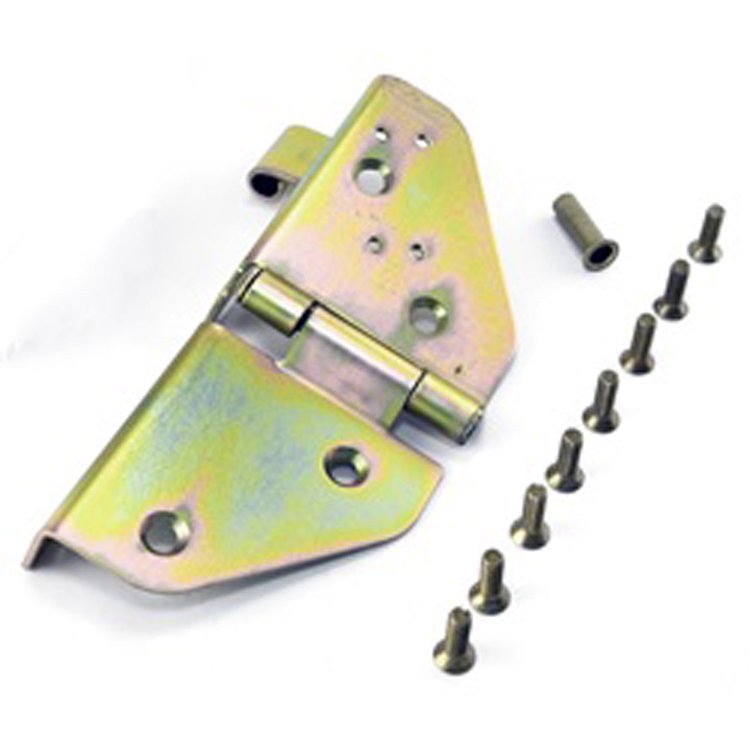 left side replacement windshield hinge from Omix-ADA, Fits 76-86 Jeep CJ models