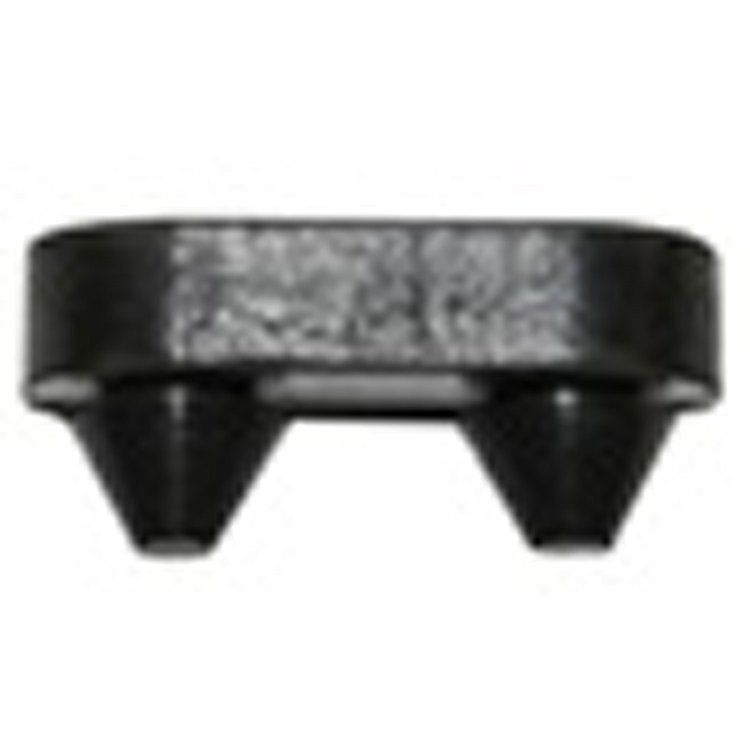 Replacement hood to fender bumper from Omix-ADA, Fits 87-06 Jeep Wrangler.. . Two required per hood.