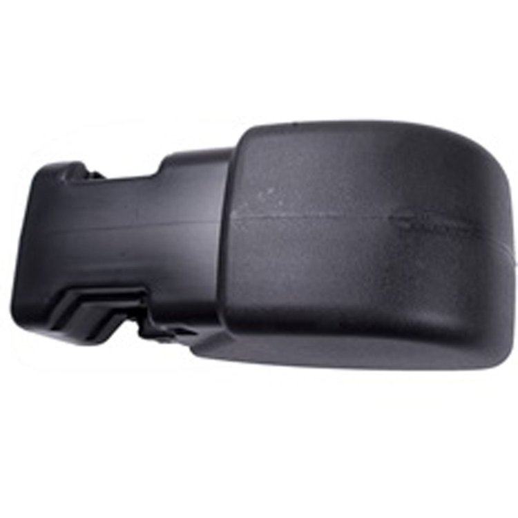 Replacement front bumper extension, Fits left side on 97-06 Jeep Wrangler TJ and 04-06 LJ Wrangler Unlimited. Black