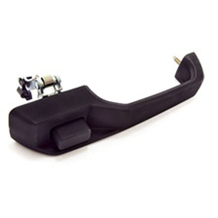 This black door handle from Omix-ADA fits the left front door on 93-98 Jeep Grand Cherokee ZJ.